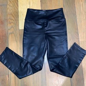 Art class faux leather pants!